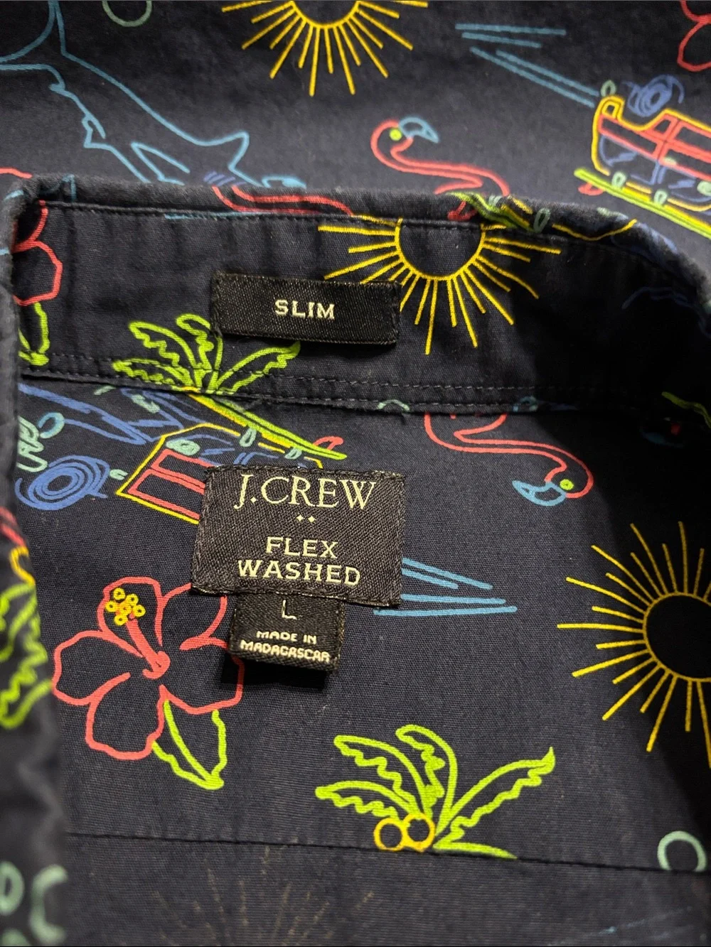 J. Crew Slim Flex Casual Shirt